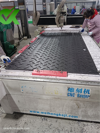 6’X3′ ground access mats 80 T load capacity